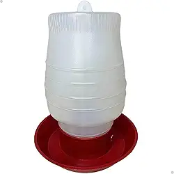 Bebedouro Automático Para Aves 2 Litros Galinhas Pintinhos Codornas Frangos Bebedor Pendurável Ave