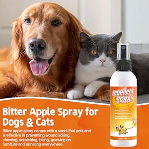 Bitter-Apple-Spray-for-Dogs-to-Stop-Chewing-No-Chew-Spray-for-Dogs-Puppy-Dog-Chewing-Spray-Deterrent-Effective-Anti-Scratch-Furniture-Protector-Alcohol-Free-Indoor-Outdoor-Safe-42-oz - Cucciolini Doodles   Bitter-Apple-Spray-for-Dogs-to-Stop-Chewing-No-Chew-Spray-for-Dogs-Puppy-Dog-Chewing-Spray-Deterrent-Effective-Anti-Scratch-Furniture-Protector-Alcohol-Free-Indoor-Outdoor-Safe-42-oz