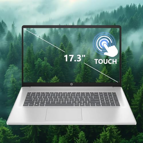 HP 17 Laptop, 17.3" FHD, 16GB RAM, 512GB SSD, AMD Ryzen 5 miniatura 2