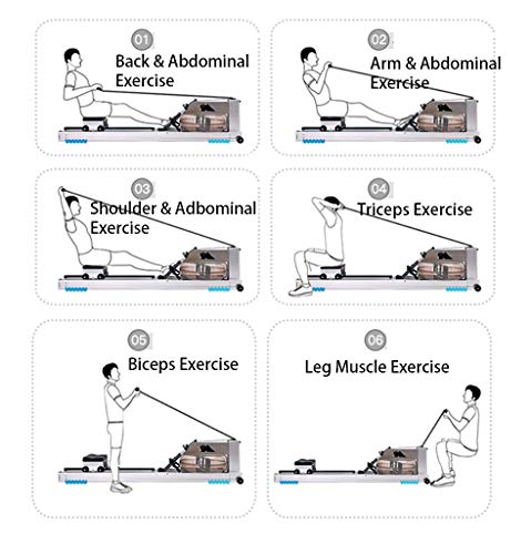 TOE-Water-Rowing-Machine-Free-Installation-Ultra-Silent-Cardio-Training-with-LED-Display-Home-Gym-Workout