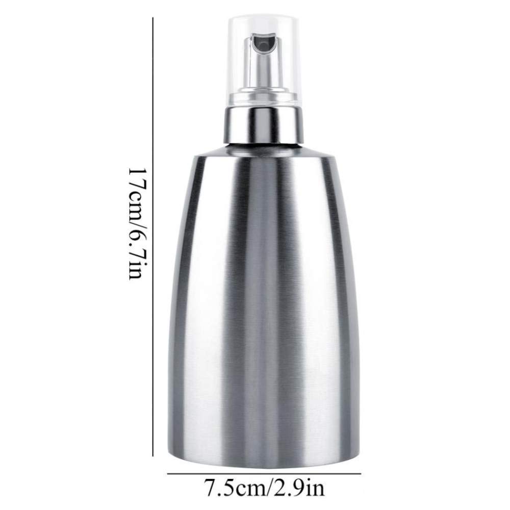 400 ML en Acier Inoxydable Mousse Savon Lotion Distributeur, Liquide Pompe Bouteille Salle de Bains Pompe en Mousse Bouteille shampooing Lotion Distributeur conteneur