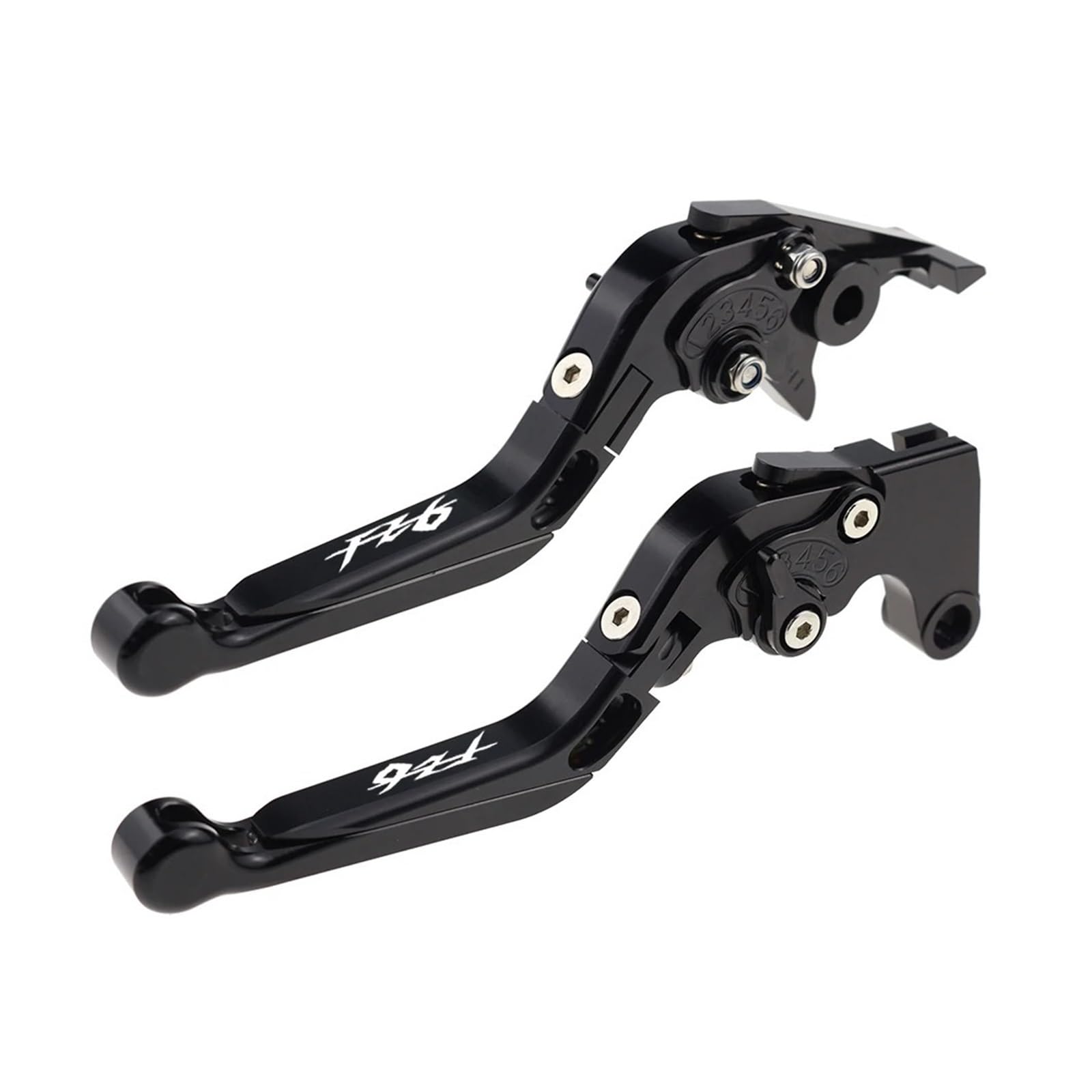 Jghfdws 14 Motorcycle Brake Clutch Lever Set For Fz6 Motorcycle Folding Extendable Brake Clutch Levers Set(14)