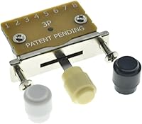 Vista 4 de KAISH Interruptor de palanca de pastilla de guitarra de 3 vías para servicio pesado, interruptor selector para Strat Tele con 3 puntas de barril