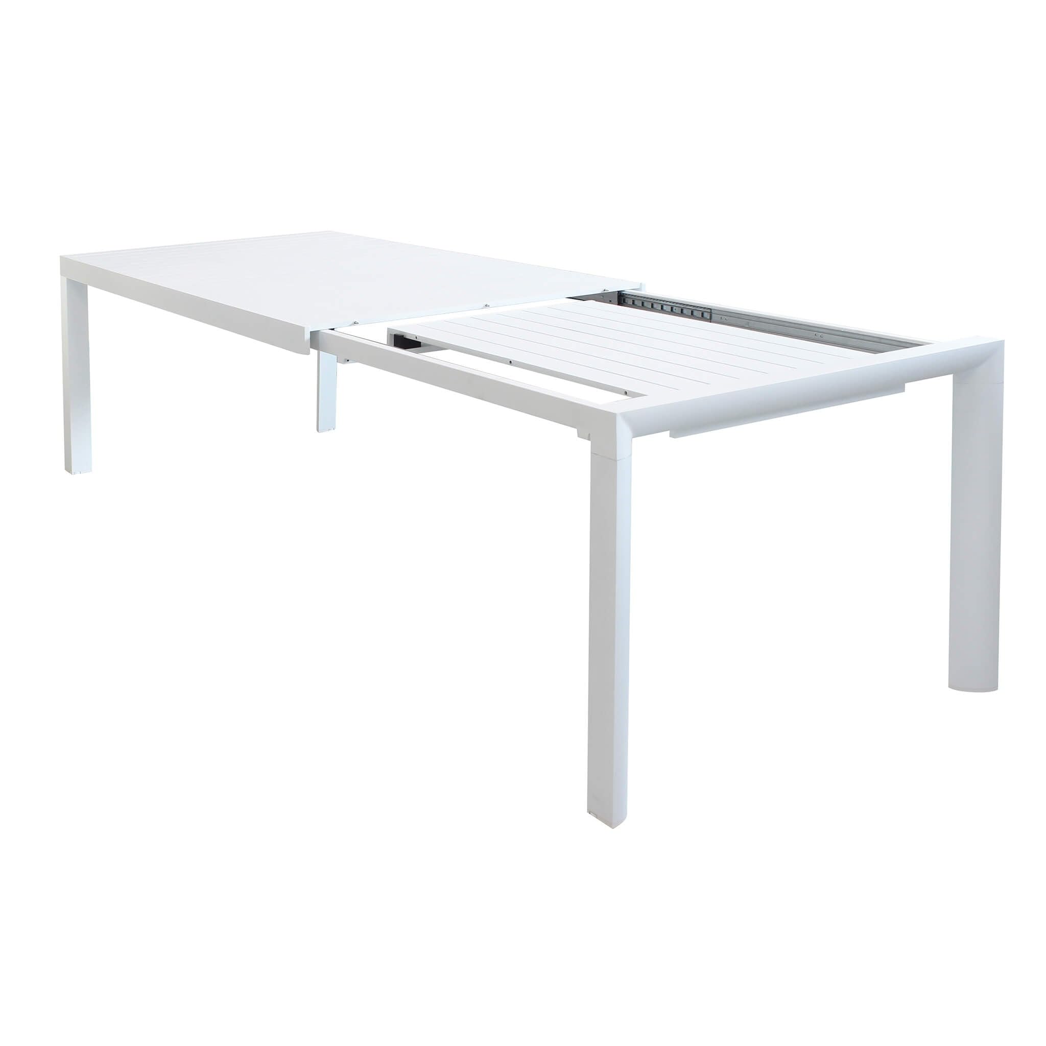 Gardeness Tavolo in alluminio per esterno allungabile 135/180x70x76 BOSTON - White