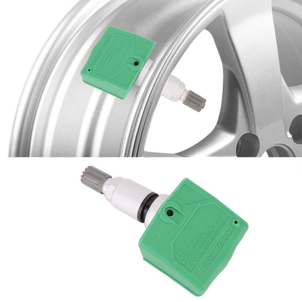 Reifendruck Sensoren, Kompatibel mit Infiniti EX35 2011–2012, 4-teiliges TPMS-RDKS-Sensorkit 40700-JA01C mit Radluftdrucksensoren zur Überwachung des Reifendrucks am Fahrzeug
