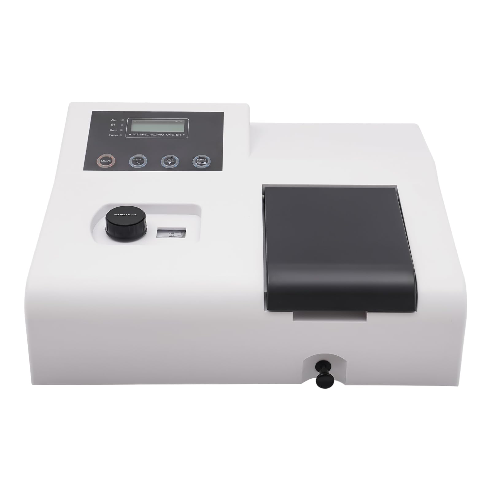 Gbonklong Gbonklong Visible Spectrophotometer, 721 Digital Equipment Visible Wavelength Range 350-1020nm 110V Photometer Light Spectrometer