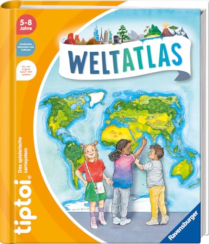 Tiptoi® Weltatlas, Buch Für Kinder Ab 5 Jahre