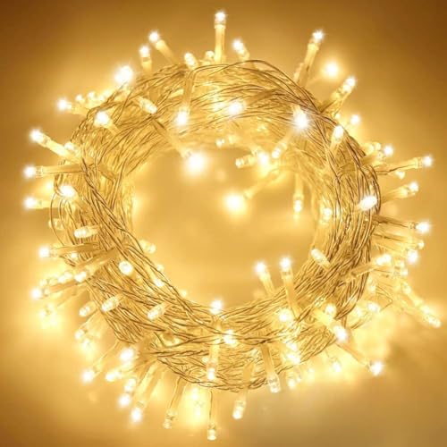 Image of XERGY LED String Ladi Lights- Decorative Fairy Lights for Indoor & Outdoor Use - Ideal for Diwali, Christmas, Parties, Garden & Home Decor-Multicolor (Pack of 5 - 11M Each)