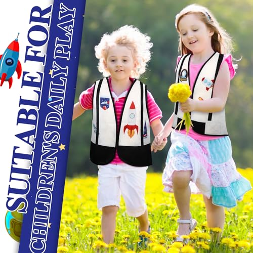 Disfraz de Astronauta para Niños con Chaleco y Accesorios miniatura 5