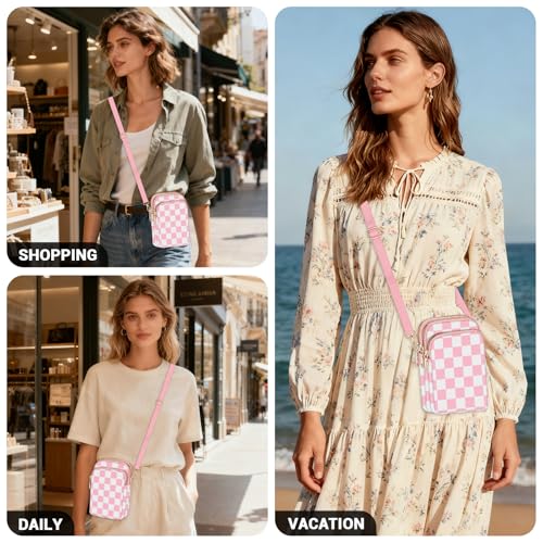 Image of YINHEXI Small Crossbody Bags for Women, Mini Cell Phone Wallet Purse, Shoulder Bag for Women and Men