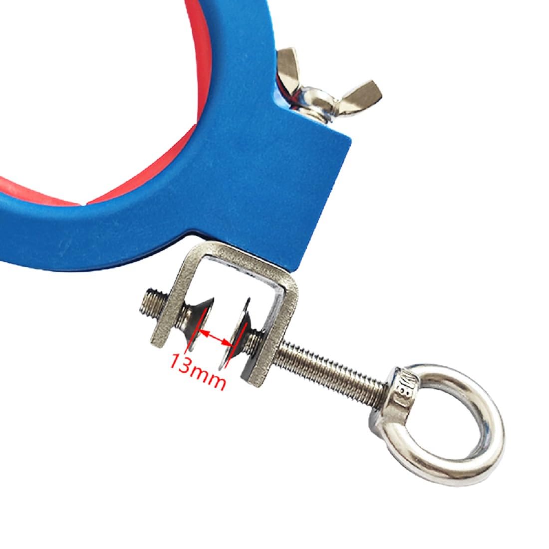 2pcs Blue Cable Wire Threading Tool Cable Tray Roller Threading Wire Pulling Pulley Cable Tray Roller — Amazon image 4