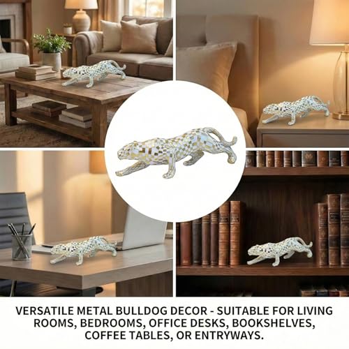 Estatua Decorativa de Leopardo Moderno en Resina miniatura 3