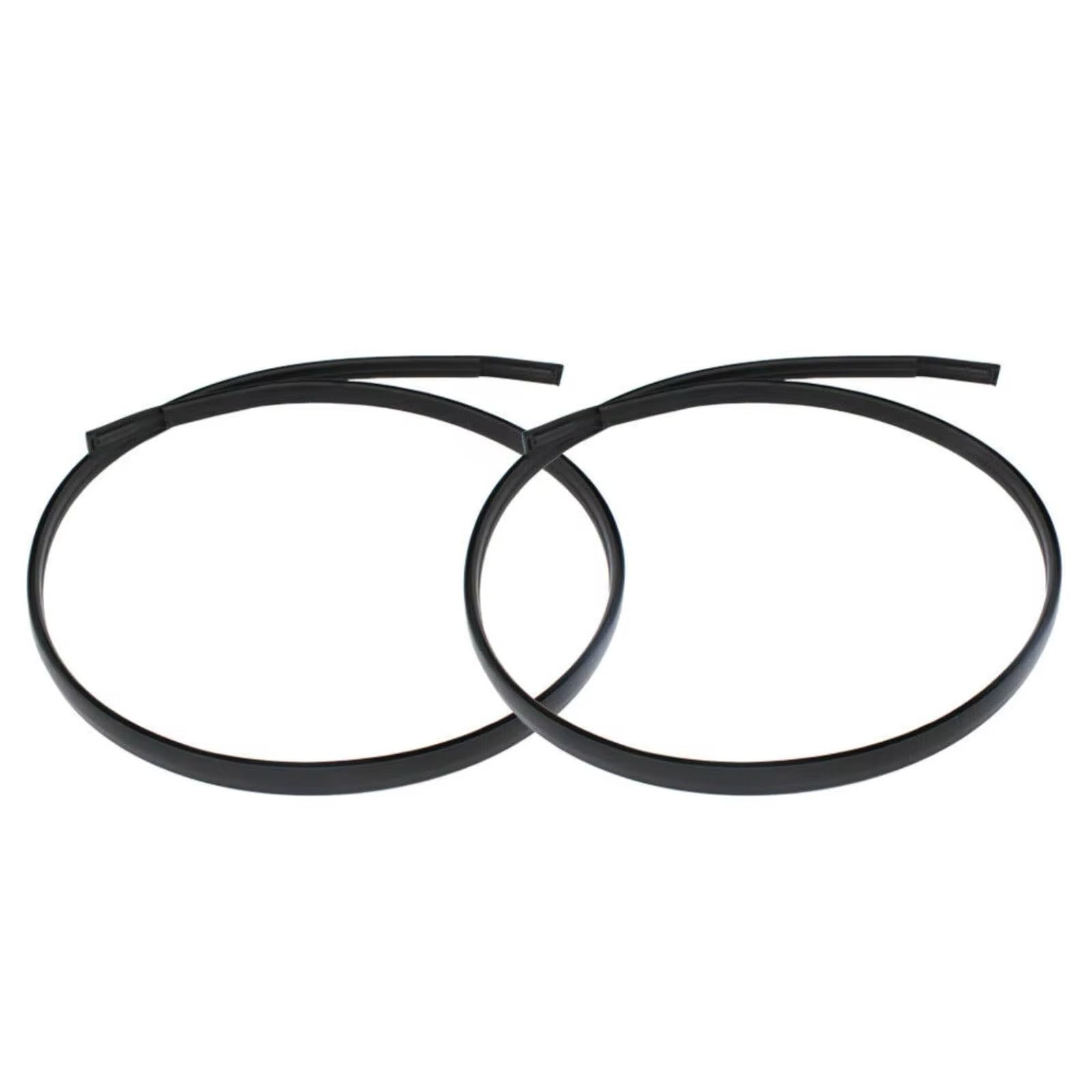 Sealing Strips Compatible with Toyota for Camry 2007 2008 2009 2010 2011 Car Side Door Roof Drip Moulding Trim Finish Strip 7555506030 7555606030