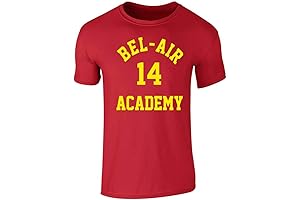Bel-Air Academy Retro 90s TV Graphic Tee T-shirts for Men
