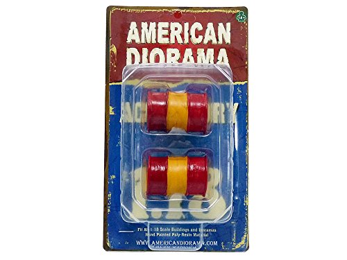 American Diorama - Figurine barile olio - Scala