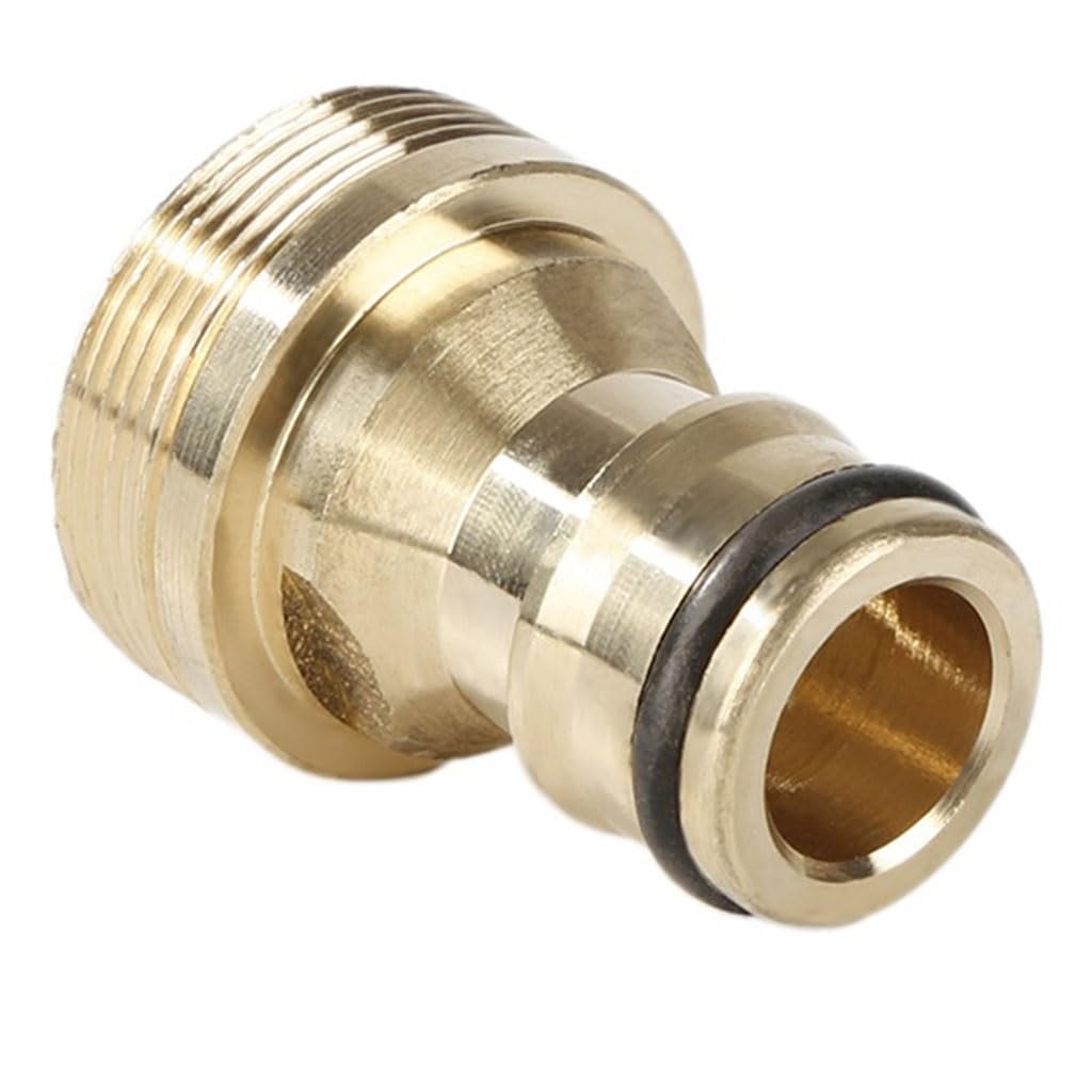 Conector de manguera 1-8 piezas de adaptadores de grifo universales for cocina, conector de grifo de latón, adaptador de manguera mezcladora, accesorio de lavabo, herramientas de riego de jardín (esti