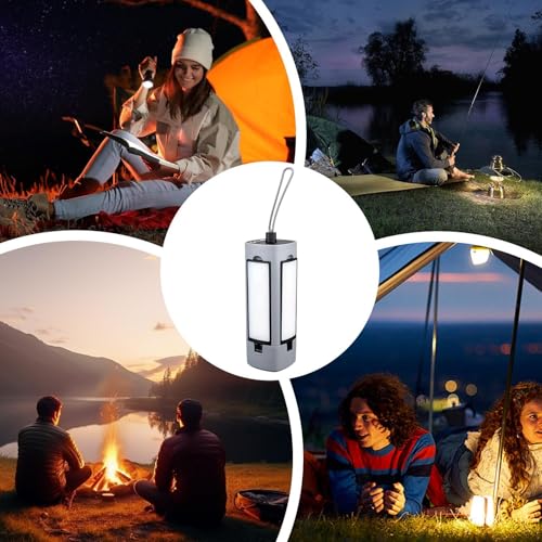 Lampe de camping télescopique LED travail rechargeable portable aimantée - 3