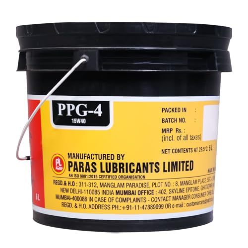 Image of PALCO PPG-4 15W40 | API:CF-4 /SJ & MB 228.1 Multigrade Engine oil for Diesel Commercial Road Transport Off Highway Vehicles | New Generation Automotive Vehicles | 6 Litres