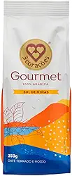 3 Corações Café Torrado e Moído Gourmet Sul de Minas, 250g