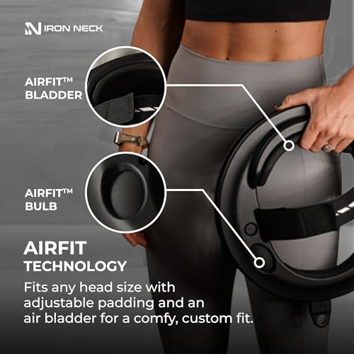 Image of Iron Neck 3.0, Rehab Kit Bundle, 360 Neck Trainer and Resistance Bands for Working Out, Rehabilitation, Pain Relief, and Posture Correction