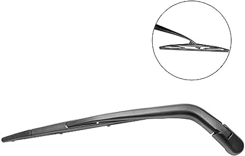 Miniatura 3 de WouND Limpiaparabrisas trasero, para Nissan marzo 2010-2015 de 12 pulgadas, para todas las estaciones, goma natural, juego de limpiaparabrisas