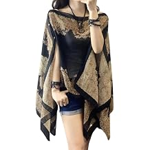 French Sun Protection Shawl, Women's Lightweight Chiffon Breathable Thin Sheer Tops, Beach Sunproof Sleeve Shawl Style 2,100CMX155CM