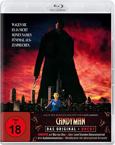 Candyman's Fluch Unrated Blu-ray edición especial de cine de terror clásico slasher 2