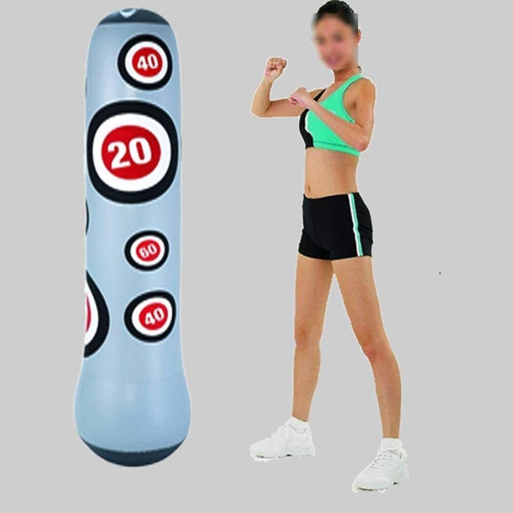Worek bokserski, worek treningowy, worek treningowy, nadmuchiwana kolumna bokserska, pogrubienie 1,6 mln dorosłych, dzieci, worek na zabawki, dla rodzin, do studia fitness
