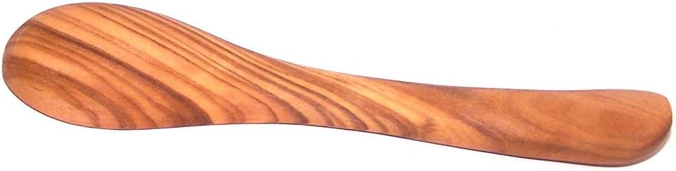  | Hand Carved Olive Wood Mustard/Salt/Pepper or Spices Spoon - (5 Inches) - Asfour Outlet Trademark: Olive Spoons