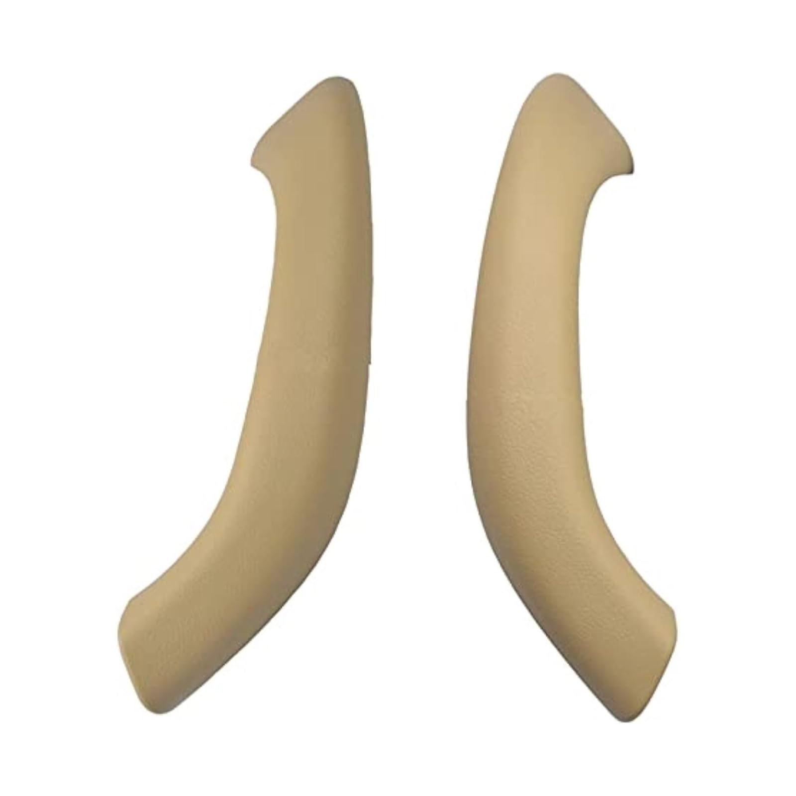 Fahbstr Beige-2Pcs Car Inner Handle Car Interior Door Handles Outer Cover Trim