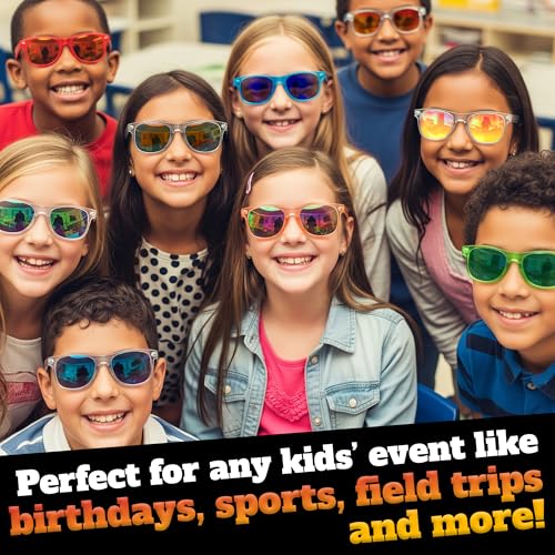 Personalized Children's Sunglasses with UV400 Protection – Custom Message Sunglasses for Birthday Parties, Field Trips, and Party Favors2