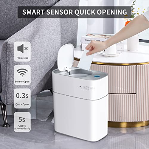 Basura automática con sensor para baño 14 L JOYBOS miniatura 5