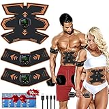 Seguro -- Nuestros estimulador muscular abdominales tiene EMS inteligente microelectrónica tecnología, CE, RoHS, FCC productos de seguridad y medio ambiente certificación. Satisfacción 100% garantizada,También ofrecemos 30 días de devolución incondicional y 365 días de protección postventa.