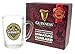 Mini Bierkrug | Krug mit St. James Gate Label Design | Henkelkrug aus Guinness 2017 Ruby Rot Kollektion