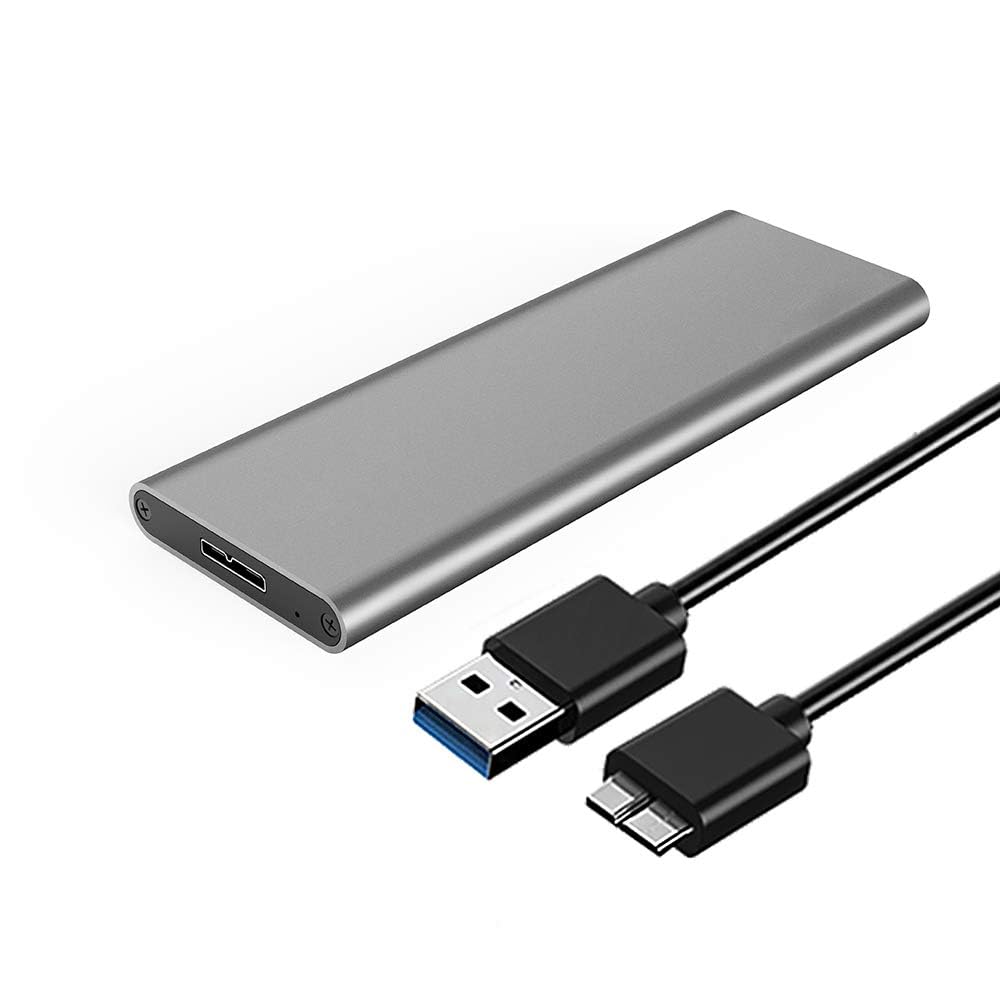 Portable Sleek External Solid State Drive (SSD) M.2 256GB - USB 3.0-5 Year Warranty - for PC Laptop Windows and Mac OS (B0D6GTL8TB) Amazon Price History, Amazon Price Tracker
