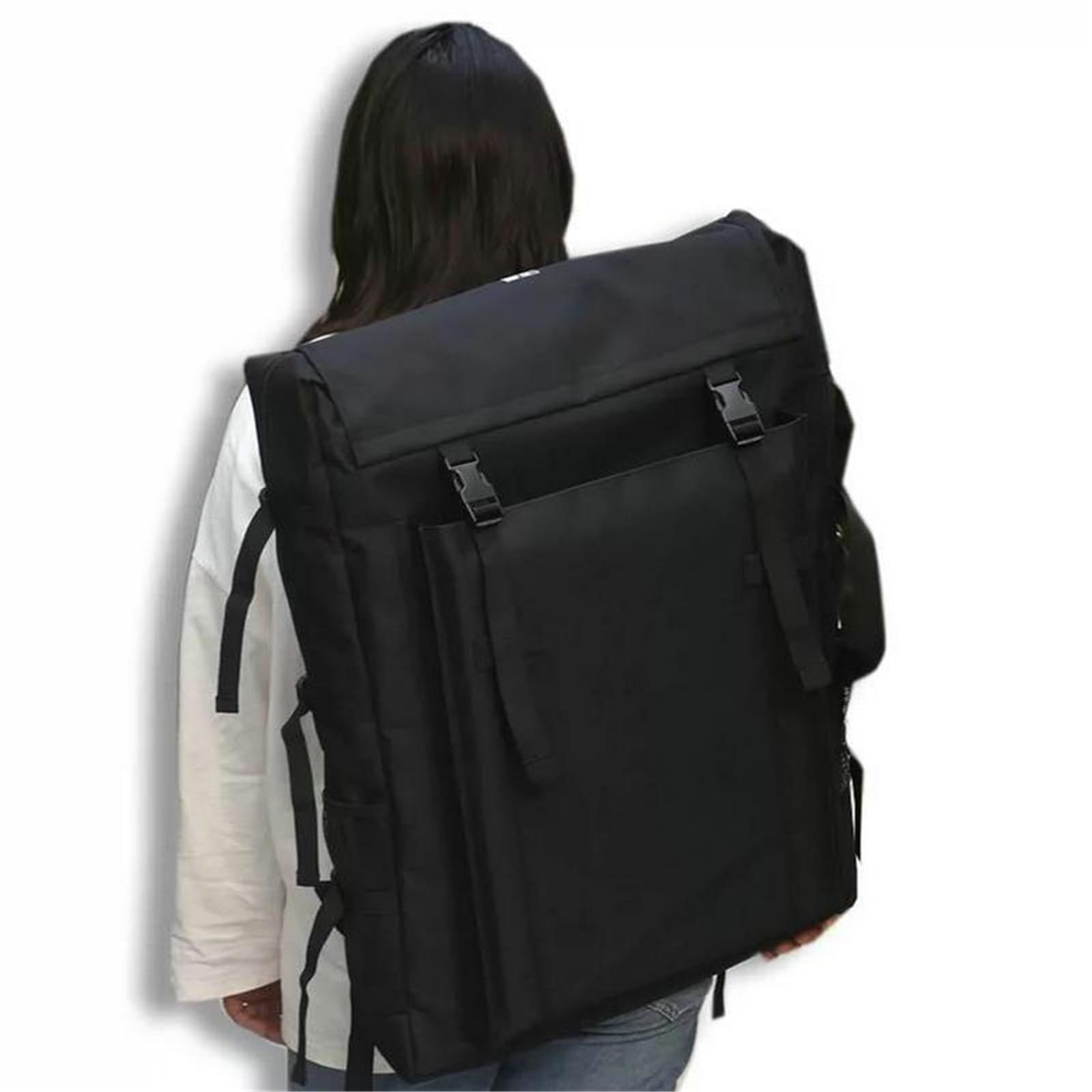 Kunst Mappe Tasche Künstlertasche mit großer Kapazität, Zeichenbretttasche, wasserdichter Kunst-Portfolio-Rucksack, A2-Kunstbedarfs-Portfolio-Hülle for Künstler Für Zeichenbretter(Blue)
