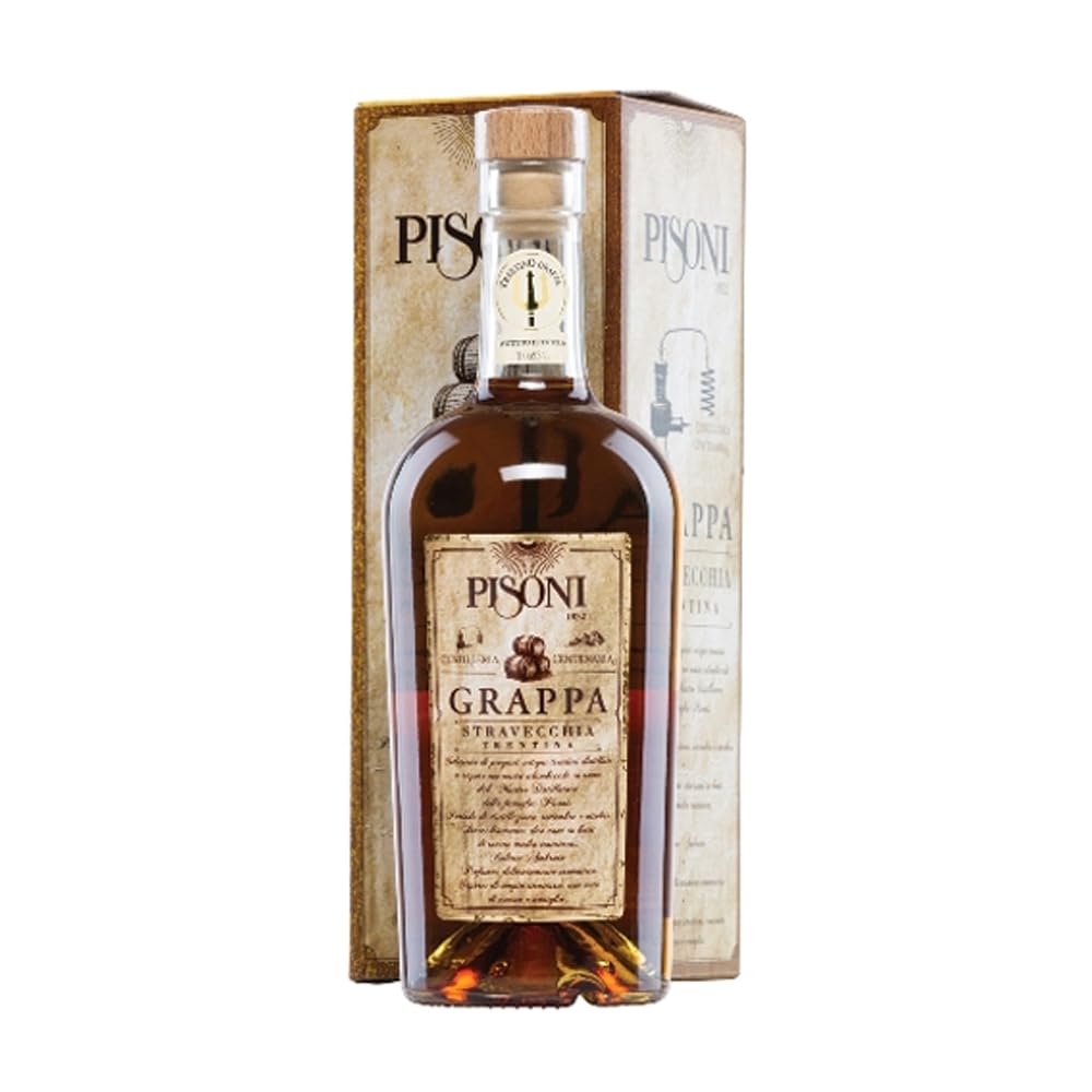 Pisoni Grappa Trentina stravecchia del Sole 0,5l 40% Vol.