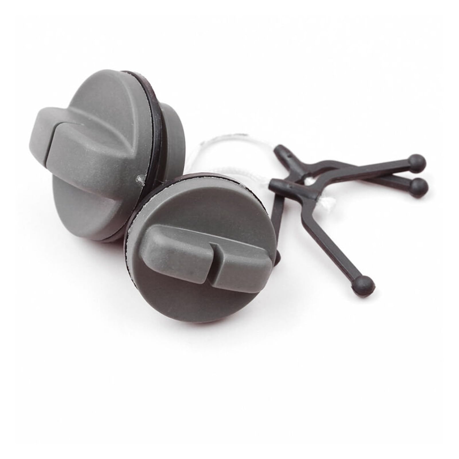 2pcs Fuel Oil Cap Covers Set for Husqvarna 61 66 266 268 272 Chainsaw 501626602 Chainsaws Tool Parts
