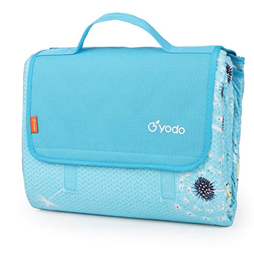 yodo Extra Large Machine Washable Picnic Blanket Tote 79 x 79 inches