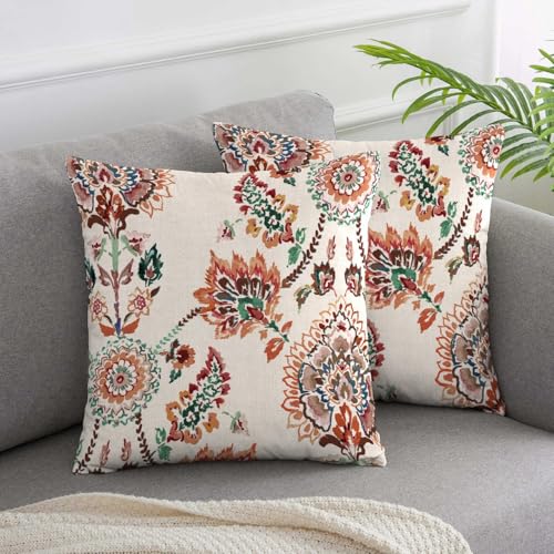 Amazon Brand - Umi Velvet Printed Cushion Cover 16x16 Inch - Set ...