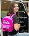 AI ACCESSORY INNOVATIONS Barbie Iconic Vegan Leather Cosplay Mini Backpack Purse, 10.5 Inch, Barbie Pink