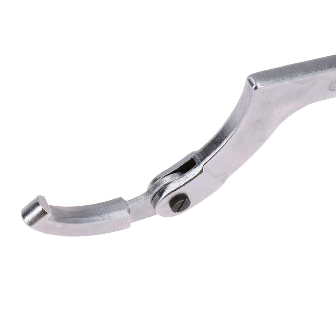 Gancho ajustable Llave C 115 mm - 175 mm para anillos de retención ranurados