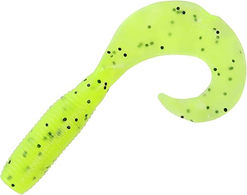 Miniatura 2 de Yamamoto 5" Single Tail Grub Soft Plastic Fishing Angling Swimbait Lures with Tail-Curling Action - 20 Pack