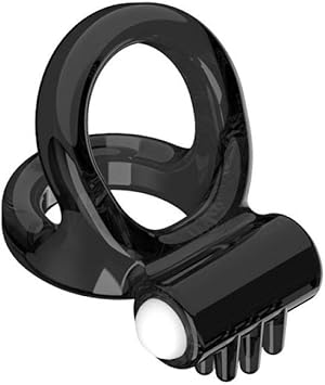 Juguetes sexuales pareja-Hombre con varilla vibratoria anillo ...