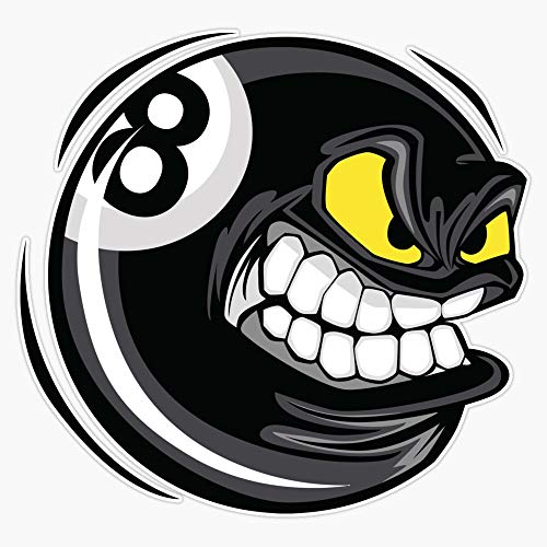8 Ball Billiards Vinyl Waterproof Sticker Decal Car Laptop Wall Window Bumper Sticker 5