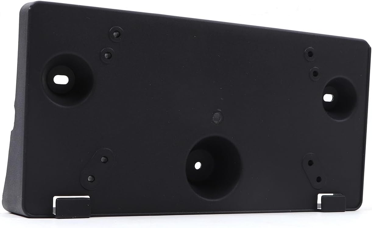 Front Bumper License Plate Bracket Compatible with Ford Explorer 2020 2021 2022, Tag Frame Front Bumper Mount Adapter Mounting Kit Replacement Accessories FO1068182 | LB5Z17A385AA