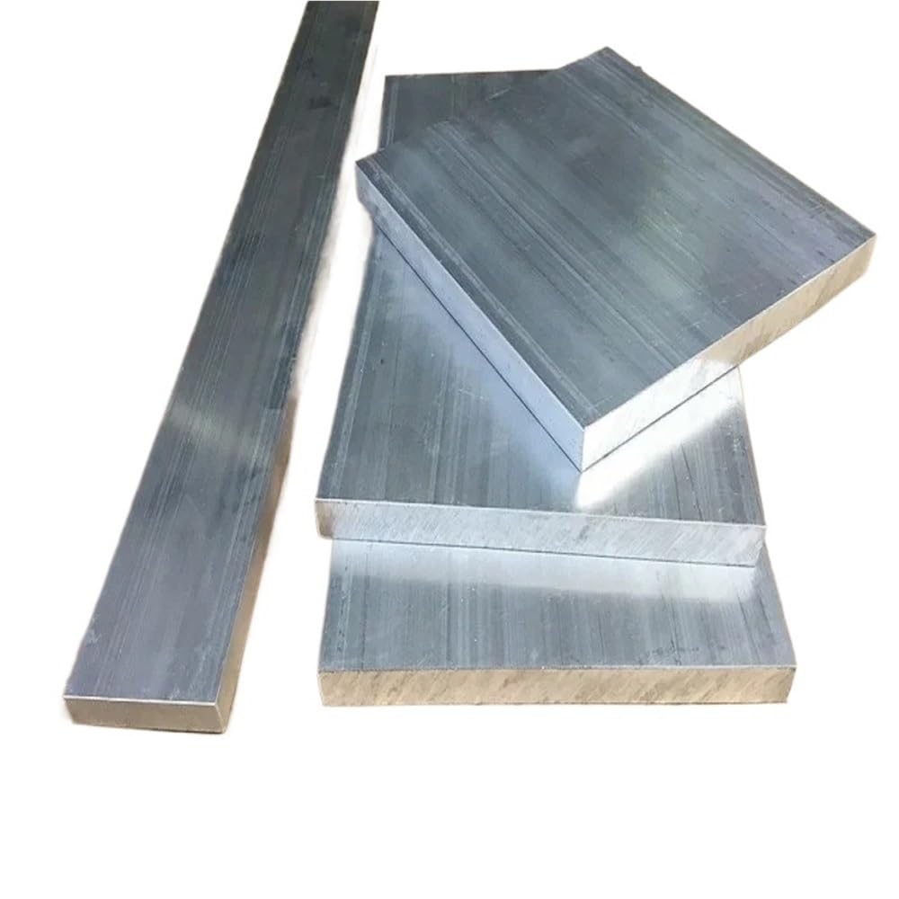Hoja de aluminio 6061 de 1,5 mm/2 mm de espesor - Placas planas de metal for uso industrial y doméstico - Paquete de 5(1.5x10x490mm)
