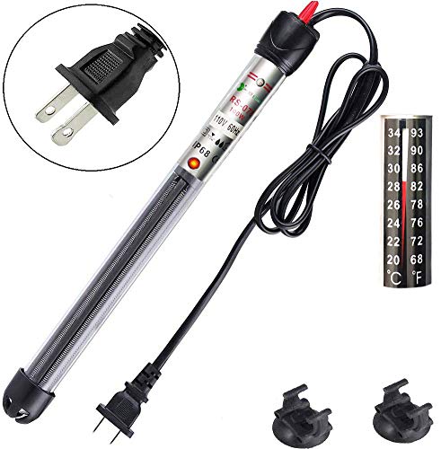 Rombot Aquarium Heater Fish Tank Water Heater,Submersible Explosion-Proof Adjustable Temperature Dis Rombot Aquarium Heater Fish Tank Water Heater,Submersible Explosion-Proof Adjustable Temperature Dis