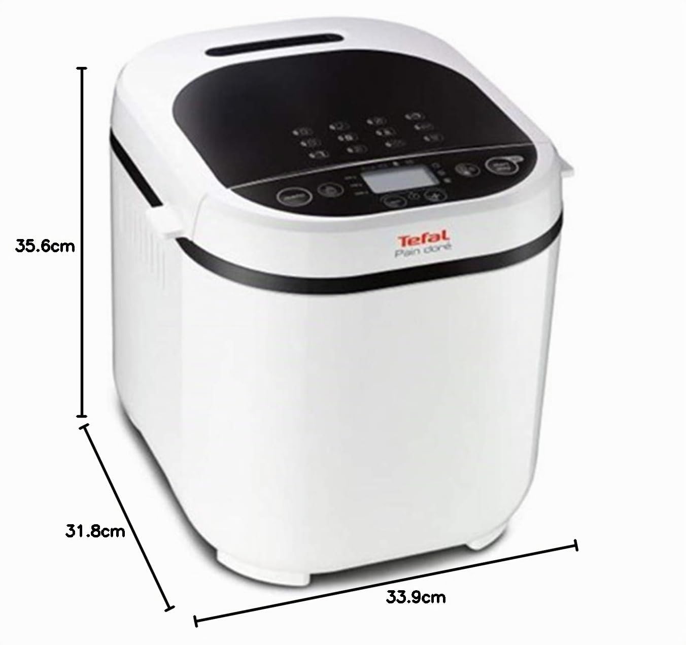 Tefal Pain Doré wit/grijs PF2101 - macchine per il pane