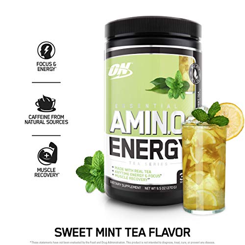 image for Optimum Nutrition Amino Energy - Pre Workout with Green Tea, BCAA, Ami